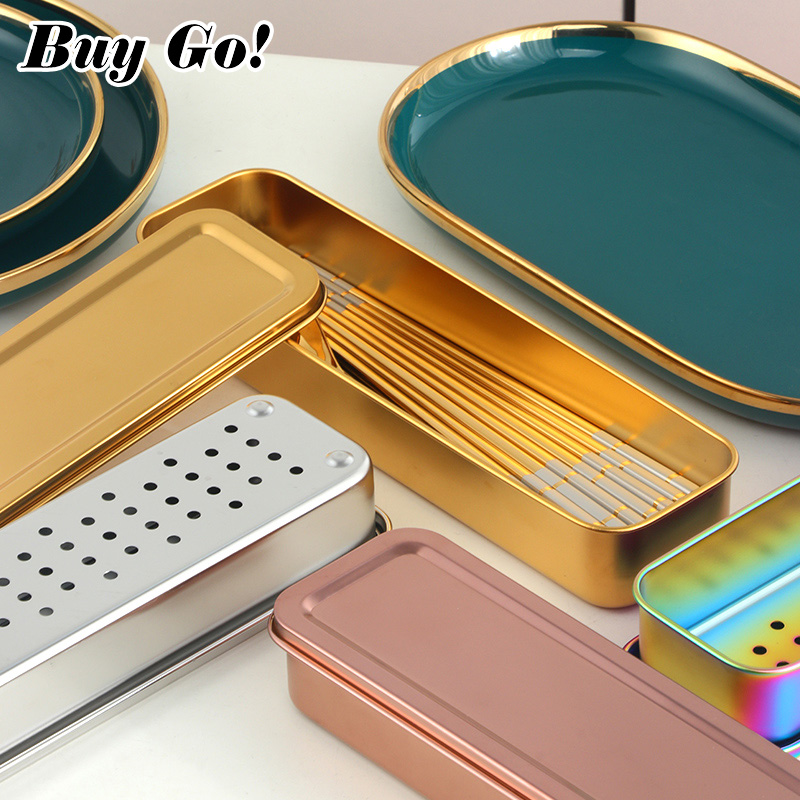 Travel Accessories To Buy - 1/2Pcs Rvs Eetstokjes Lepel Storage Case