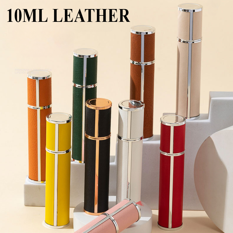 Travel Accessories Wholesale - 10ml Lederen Parfumflesje Hervulbare Parfum Verstuiver