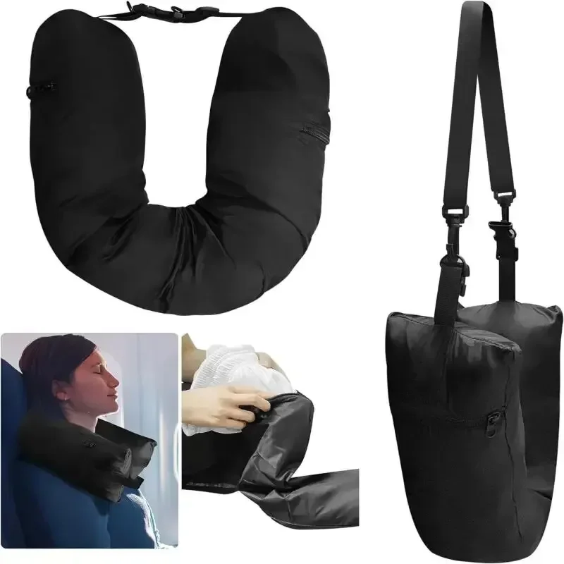 Travel Accessories Pillow - Invulbare reiskussensloop-organizer tas Draagbare reistas Vliegtuigkussen