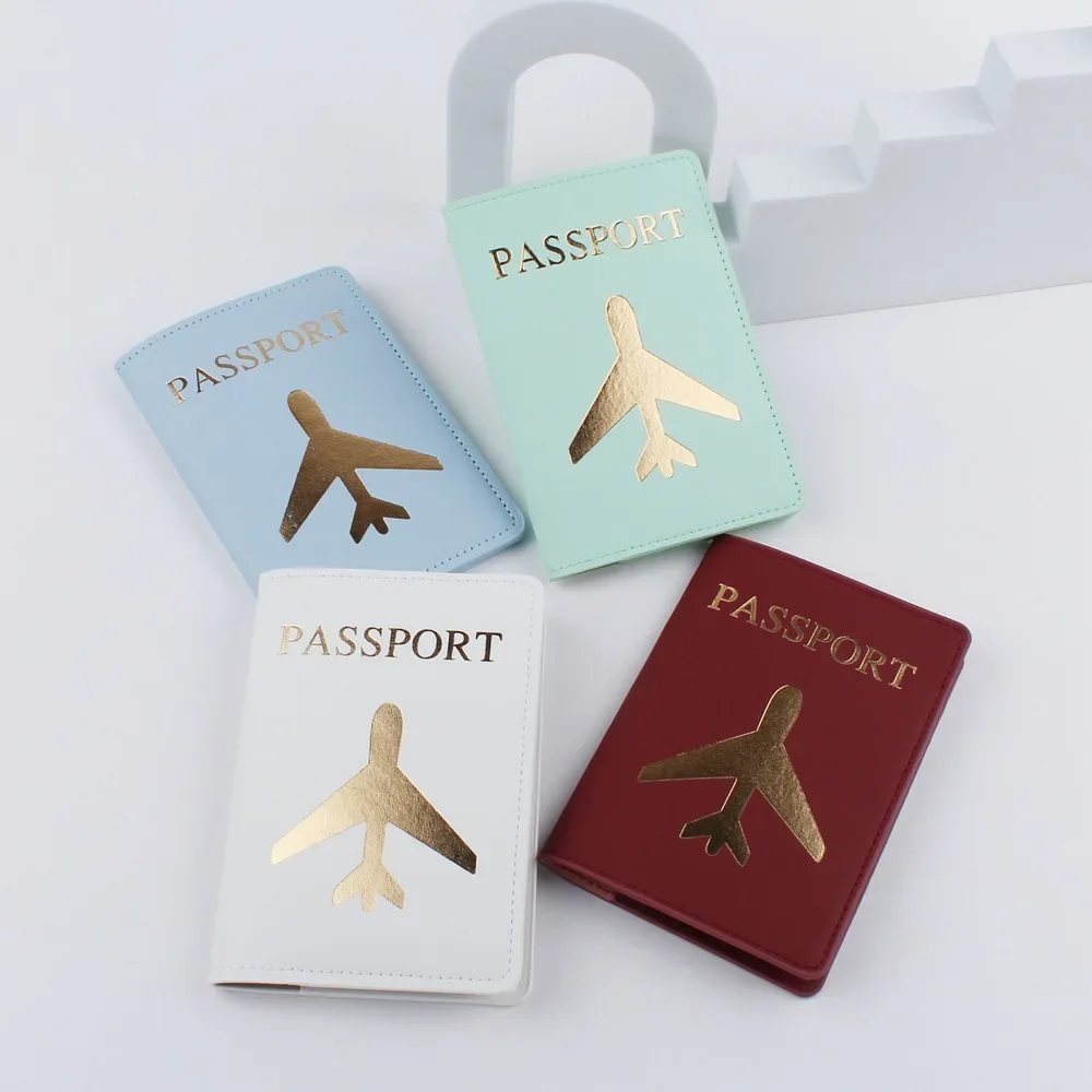 Travel.Accessories News - Nieuw Hot Stamping Vliegtuig Paspoorthoes Bagagelabel