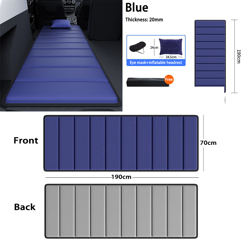 Travel Accessories Comfort - Reisbed Automatras Eenpersoonsbed Auto Opklapbaar Auto