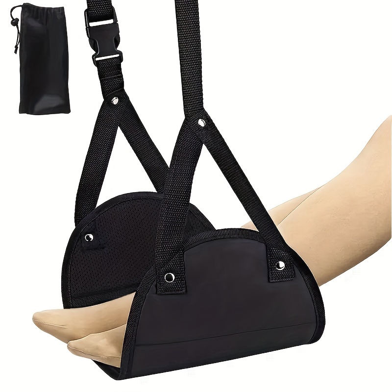 Travel Accessories Comfort - Comfortabele vliegtuigvoethangmat gemaakt van hoogwaardig Oxford-doek,