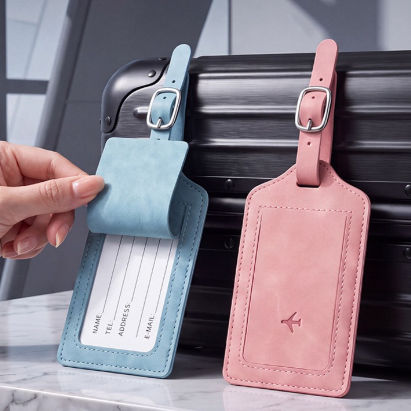 Luggage Tag Leather - 1PC PU Lederen Bagage Label Dames