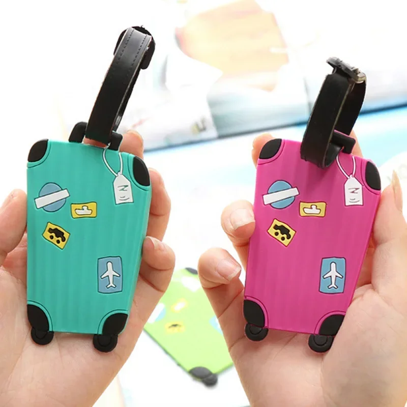 Travel.Accessories News - Nieuwe Mode Siliconen Bagagelabels Reisaccessoires voor