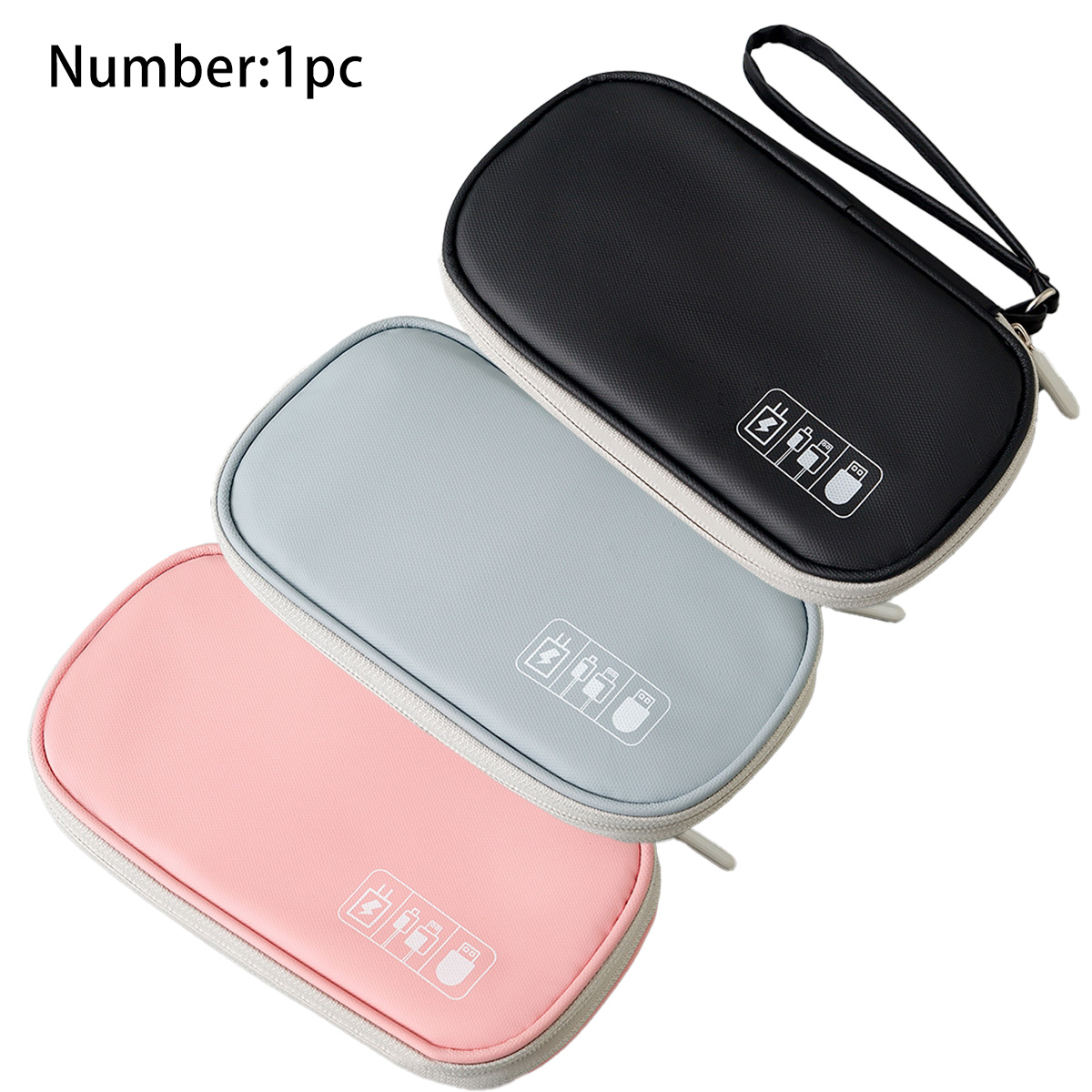 Travel Accessories Wholesale - Draagbare kabelopbergtas voor op reis, schokbestendige