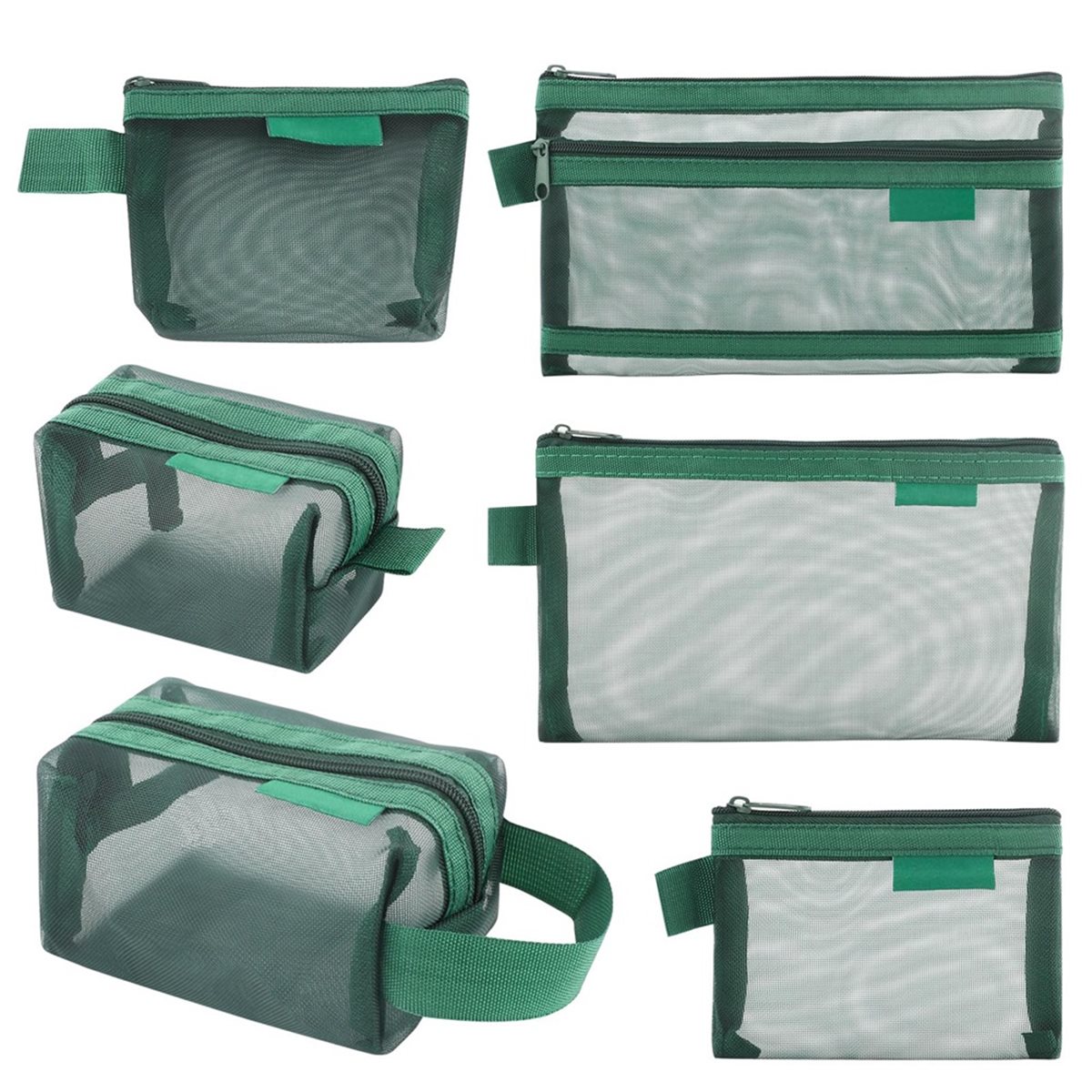 Travel Accessories To Buy - 【TODAY-BUY】~@ 6 stuks transparante mesh-munt- en