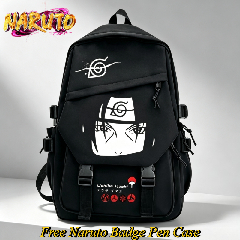 Travel Accessories Wholesale - NARUTO Cartoon Rugzak Tweedimensionale Studentenschooltas Draagbare