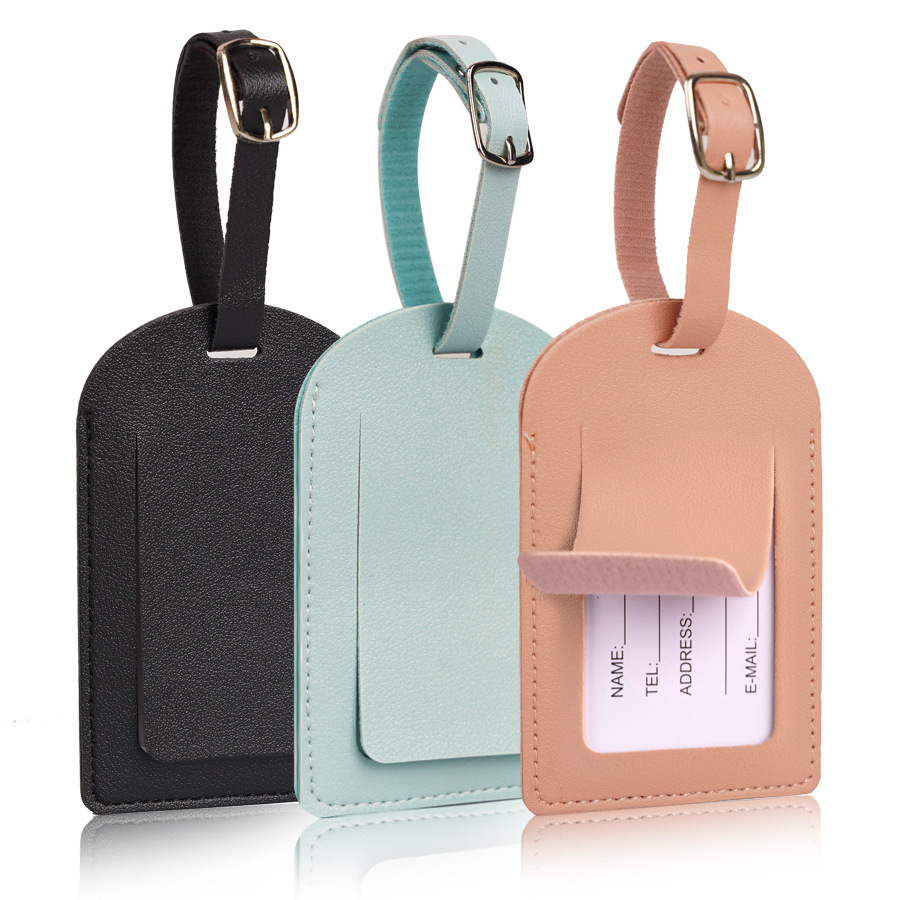Dames Heren Bagagelabels PU-le - Luggage Tag Leather recensie en prijs
