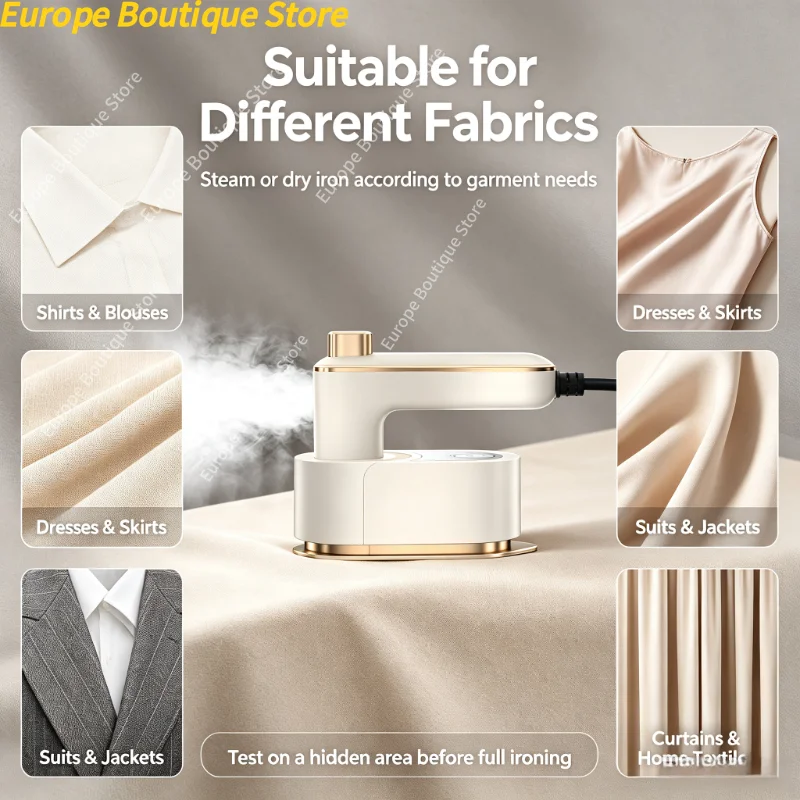 Vouwbare handstoomstrijkijzer, - Portable Steamer Clothes recensie en prijs