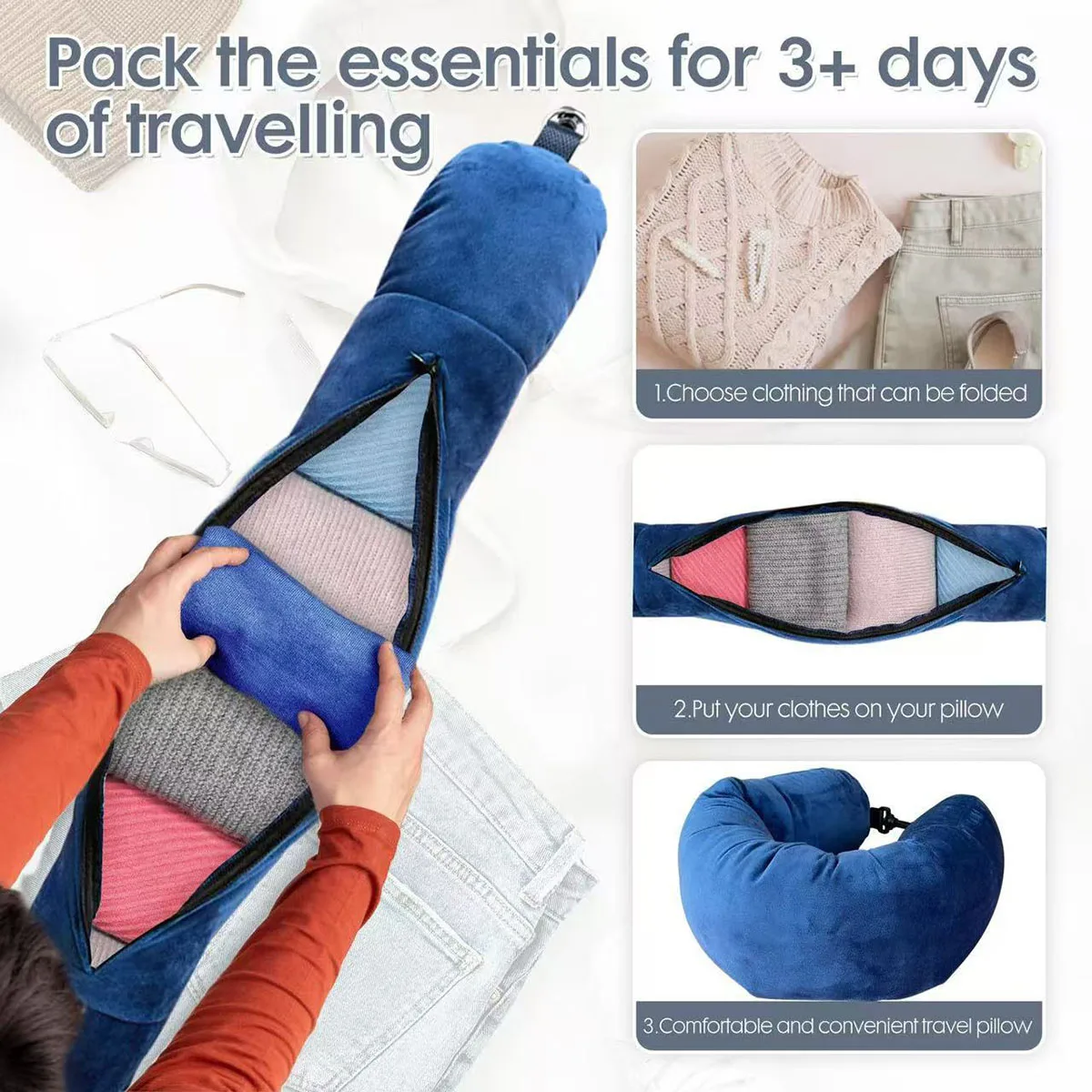 Crystal Fleece U-vormig reisne - Travel Accessories Pillow recensie en prijs