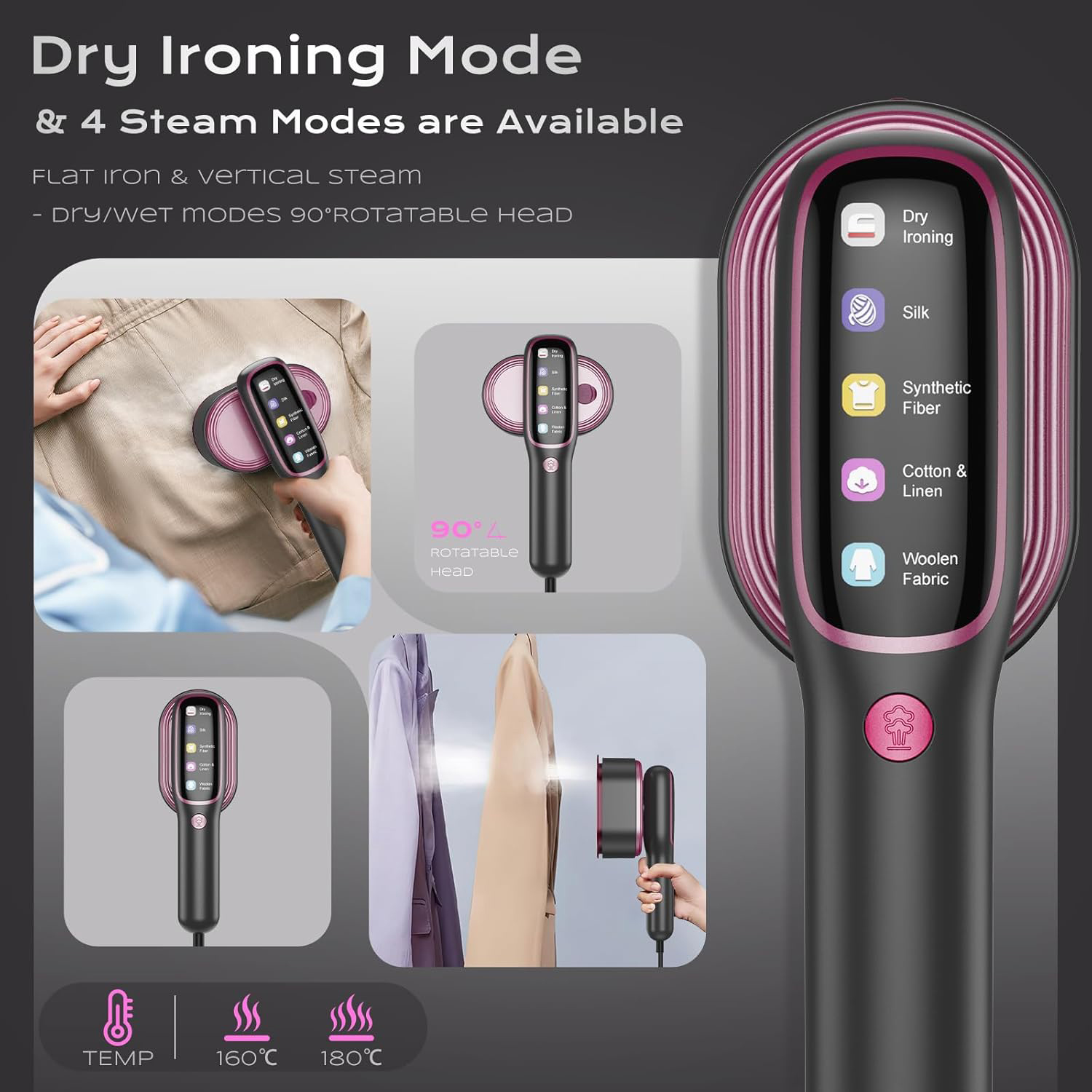 2026 NIEUW Draagbaar Stoomstri - Portable Steamer Clothes recensie en prijs