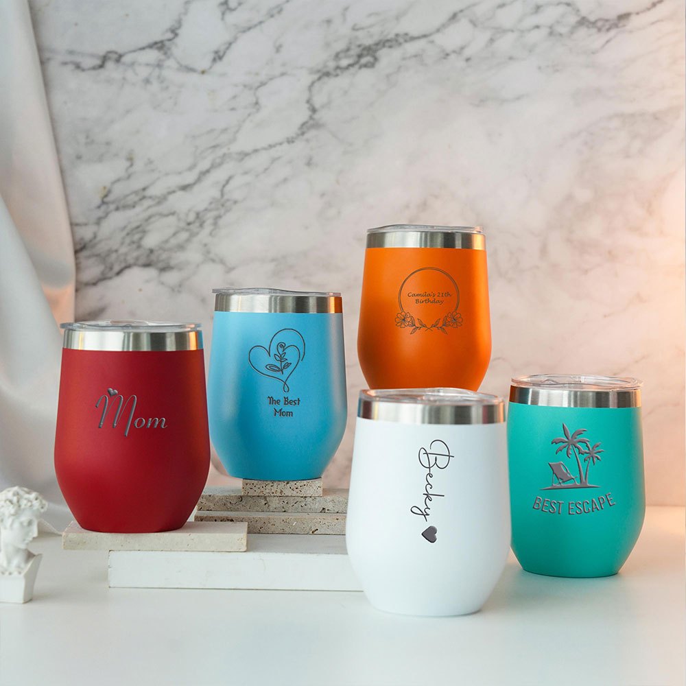 Gepersonaliseerde RVS Wijnbeke - Travel Accessories Bottles recensie en prijs