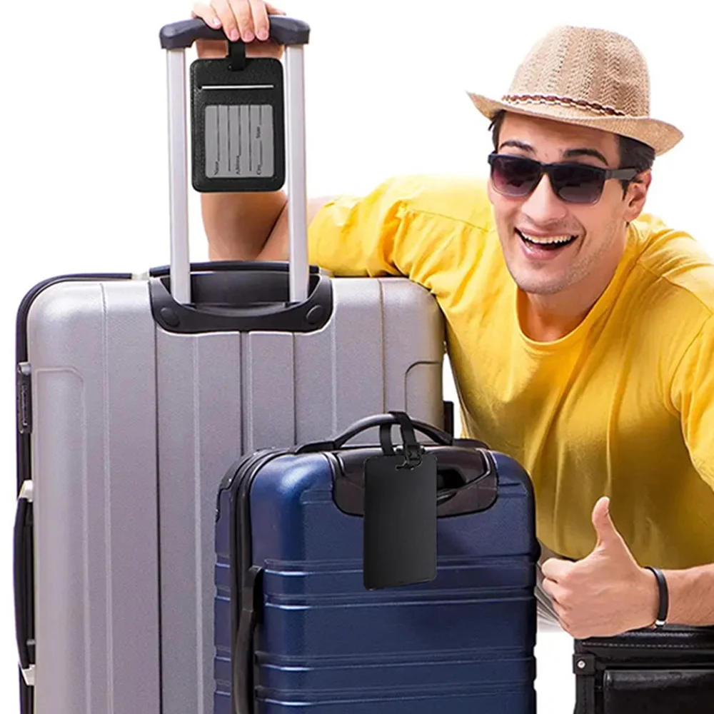 Aangepaste naam lederen bagage - Luggage Tag Leather recensie en prijs