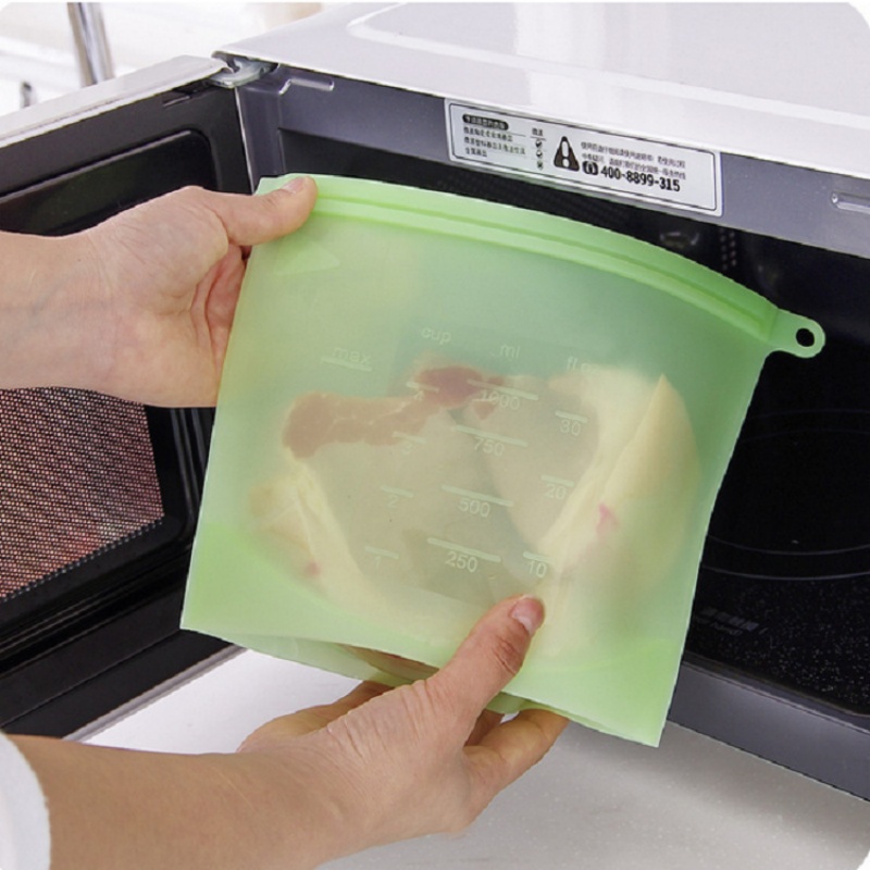 5 stks Siliconen Voedselopslag - Reusable Zip Bag recensie en prijs