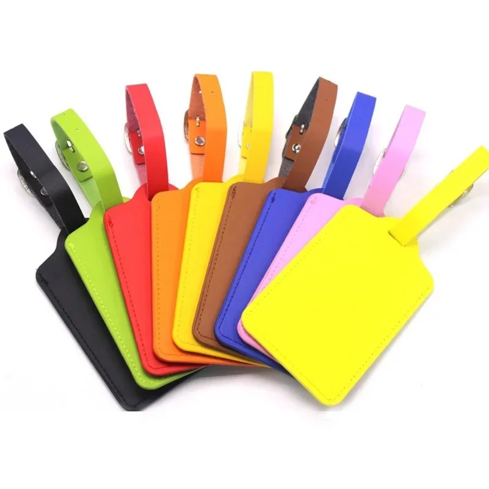 PU-leer Identificatietag voor  - Luggage Tag Leather recensie en prijs