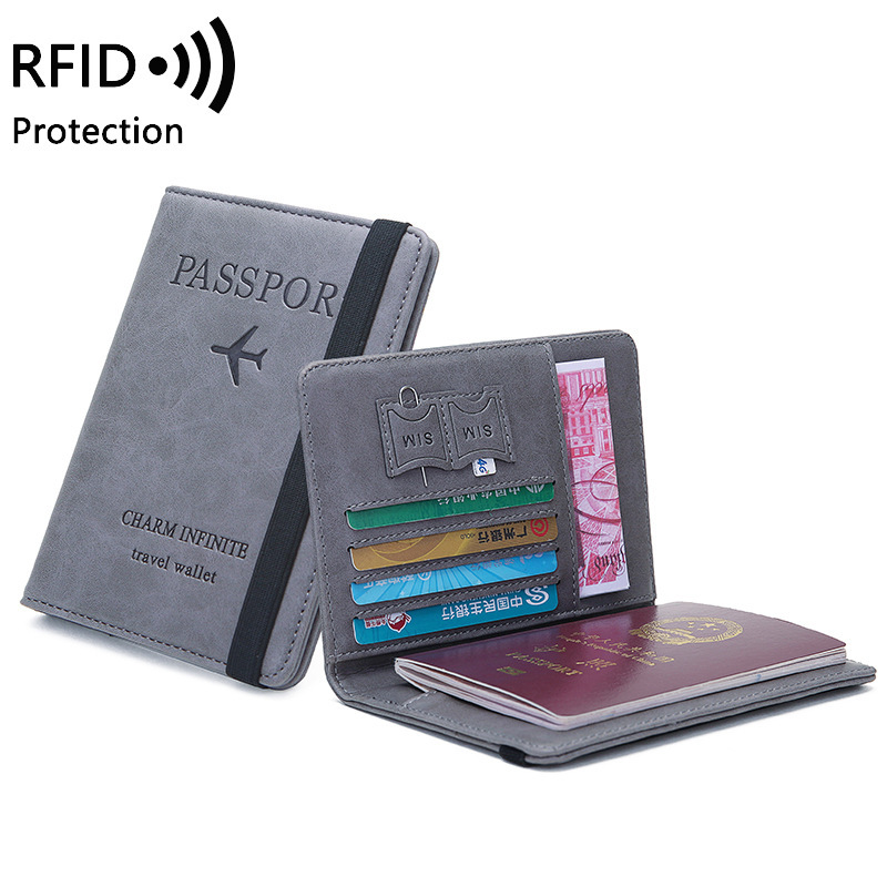 Unisex PU lederen paspoorthoud - Travel Accessories Rfid recensie en prijs