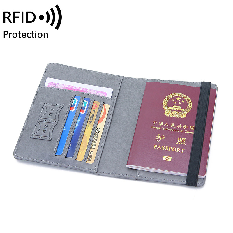 Unisex PU lederen paspoorthoud - Travel Accessories Rfid recensie en prijs