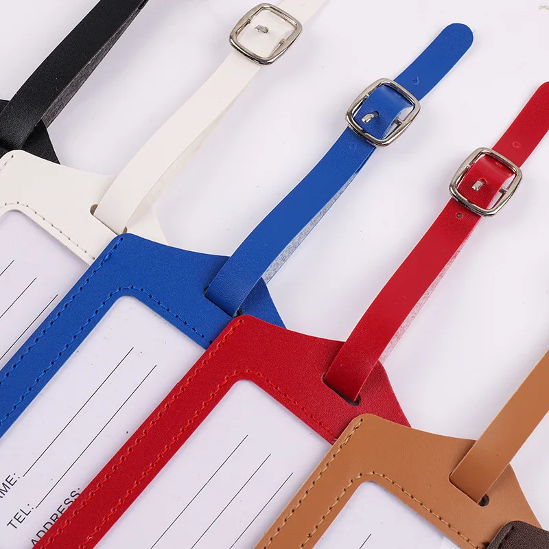 Nieuwe PU lederen bagagelabel  - Luggage Tag Leather recensie en prijs