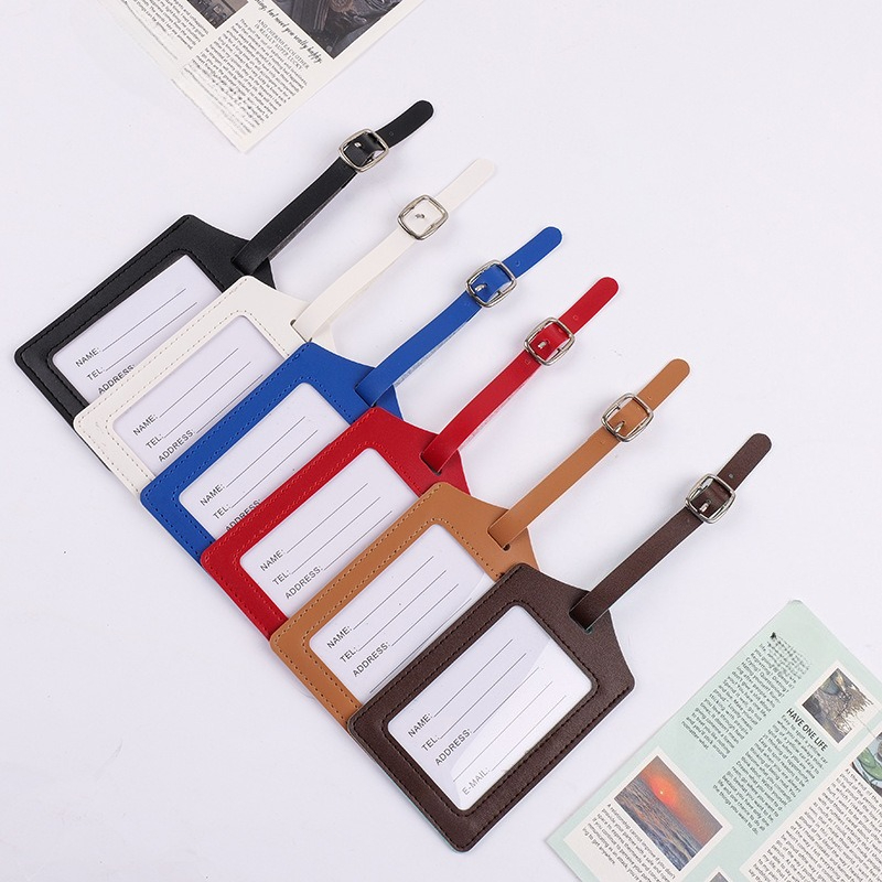 Nieuwe PU lederen bagagelabel  - Luggage Tag Leather recensie en prijs