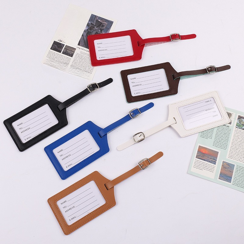 Nieuwe PU lederen bagagelabel  - Luggage Tag Leather recensie en prijs