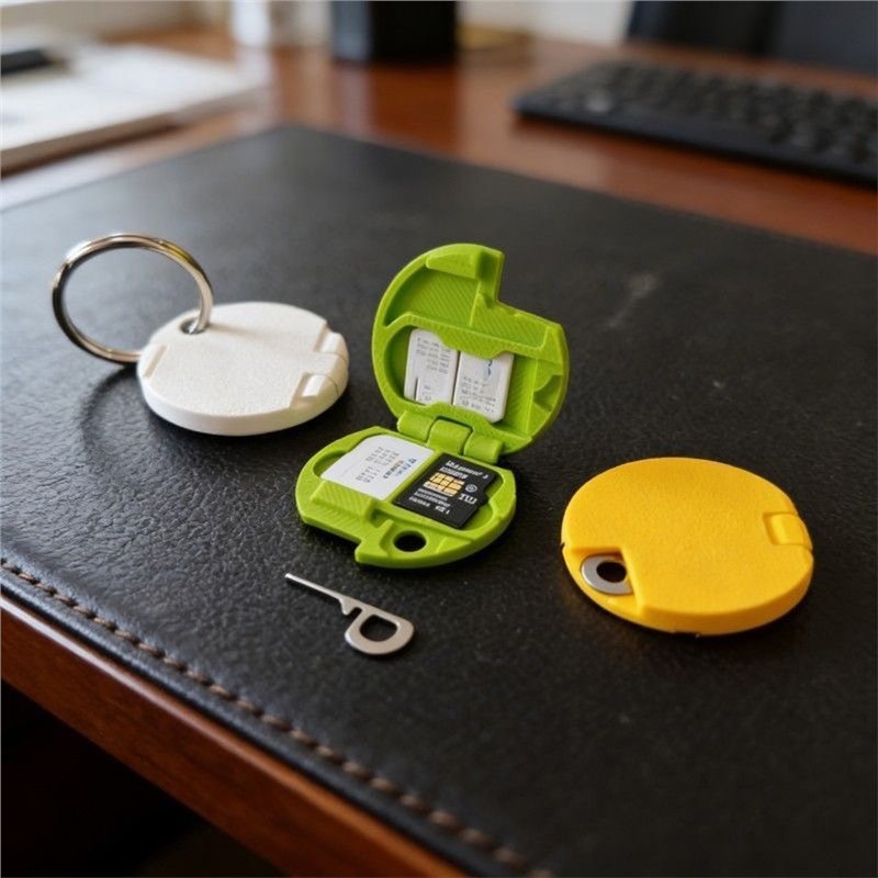 X12A-3D geprinte SIM- & TF-kaa - Sim Card Holder Case recensie en prijs