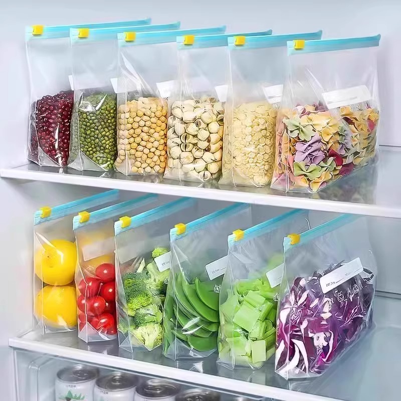 Voedselopbergzakken met ritssl - Reusable Zip Bag recensie en prijs