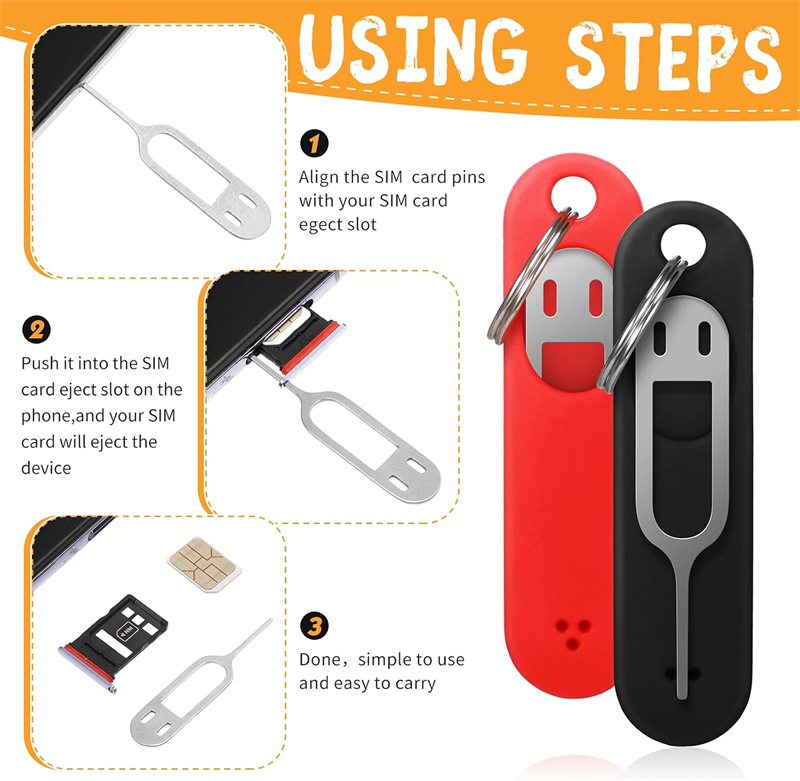 3PCS Anti-verloren Sim-kaart E - Sim Card Holder Case recensie en prijs