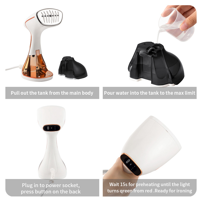 1800W Handheld Stoom Opknoping - Portable Steamer Clothes recensie en prijs