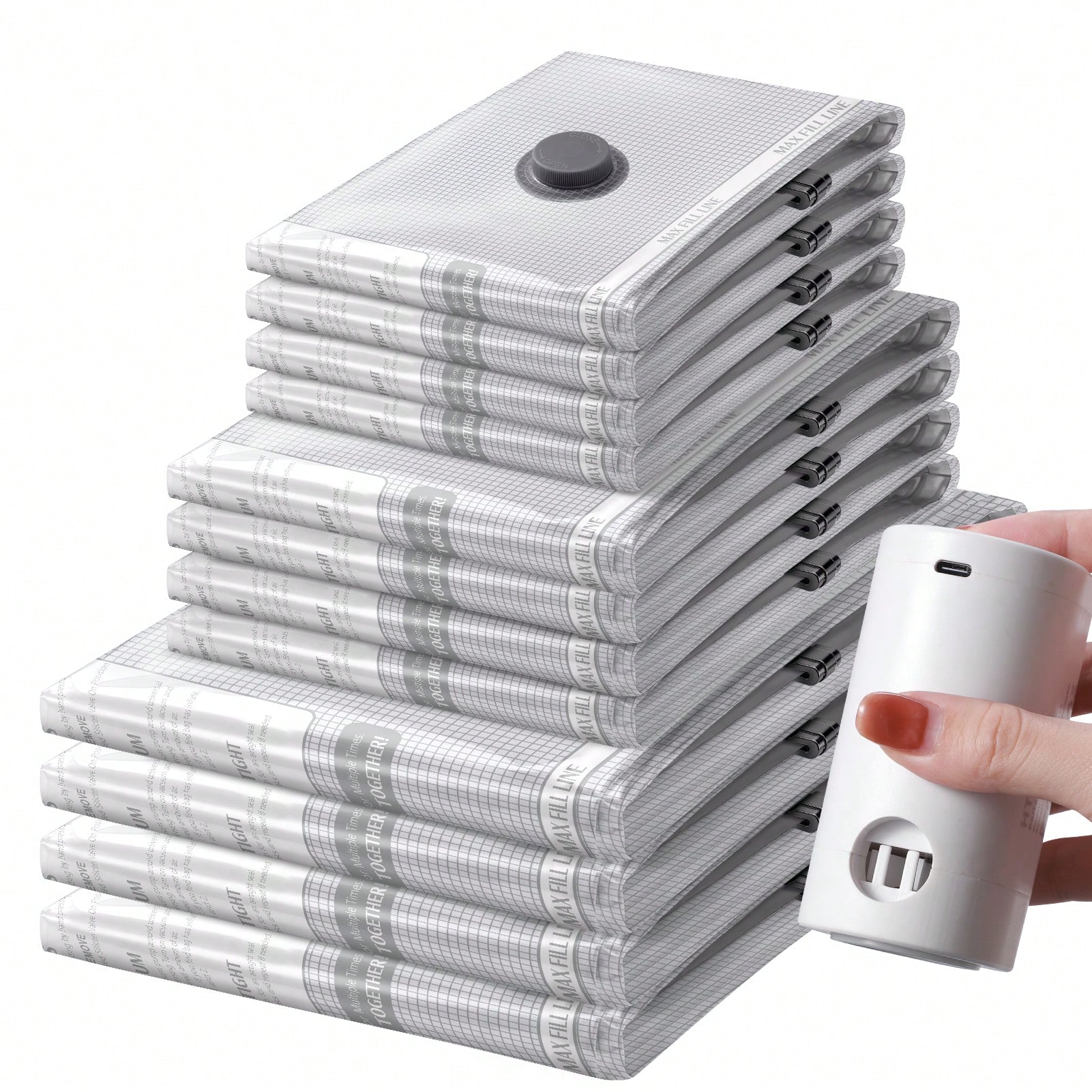 12 stuks vacuümzakken voor rei - Travel Accessories Pillow recensie en prijs