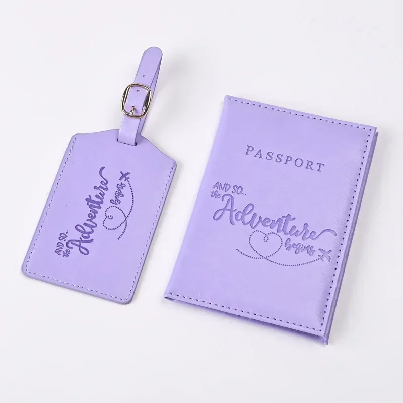 Nieuwe paarse PU lederen paspo - Travel.Accessories News recensie en prijs