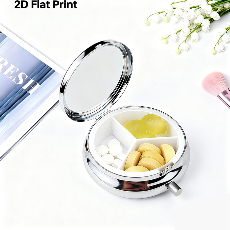 (Plat) 1-delige draagbare rond - Travel Accessories As Gifts recensie en prijs
