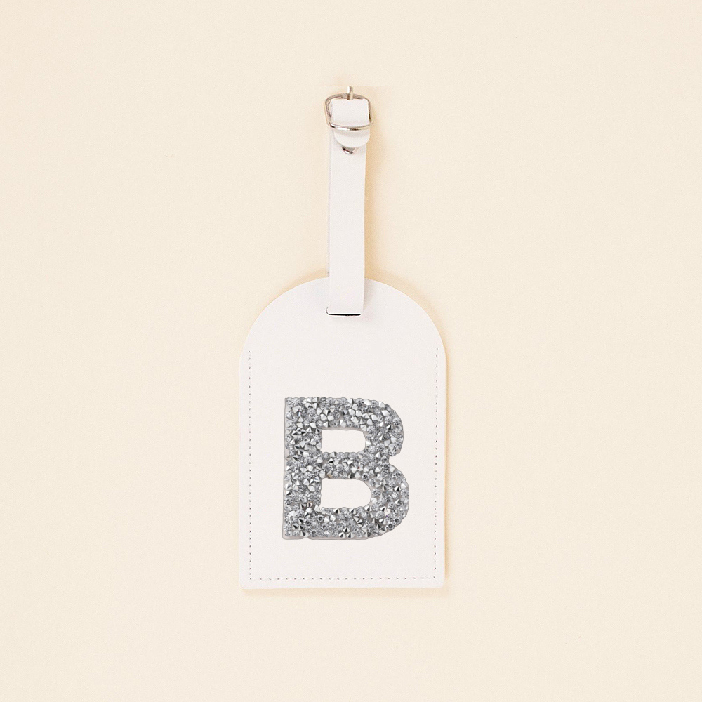 A-Z Strass Monogram Lederen Ba - Luggage Tag Leather recensie en prijs