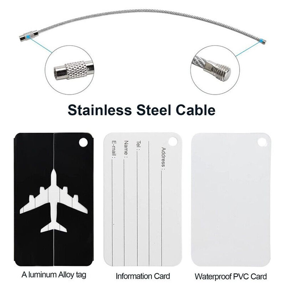 Aluminium Reisbagagelabels Her - Travel Accessories Kmart recensie en prijs