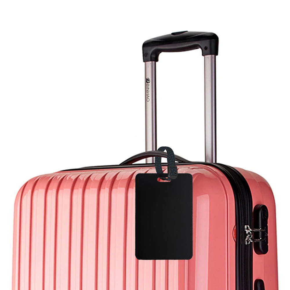 Pu draagbare reisbagagelabel G - Luggage Tag Leather recensie en prijs